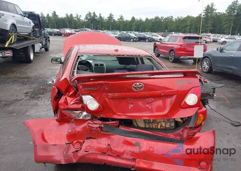 2010 Toyota Corolla S из США, поврежденный, VIN 2T1BU4EE9AC260042